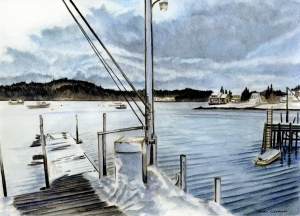 A wharf in Cutler Harbor.